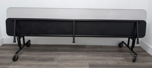 8ft Mobile Convertible Bench Table, Gray, Adult Size (RF)