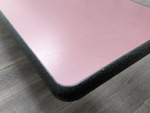 Load image into Gallery viewer, 12ft Cafeteria Lunch Table w/ Foldable Bench Seat, Dark Gray Top, Burgundy Bench, Elementary Size (RF)
