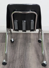Load image into Gallery viewer, 18 inch Virco 9000 Series Student Chair on Wheels - Black (RF)
