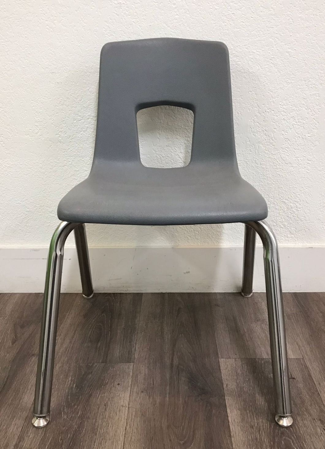 16 inch Artco Bell Uniflex Student Chair, Gray (RF)