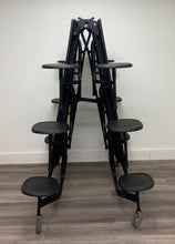 Load image into Gallery viewer, 10ft Cafeteria Lunch Table w/ 12 Stool Seat, Gray Top, Black Seat, Elementary Size (RF)
